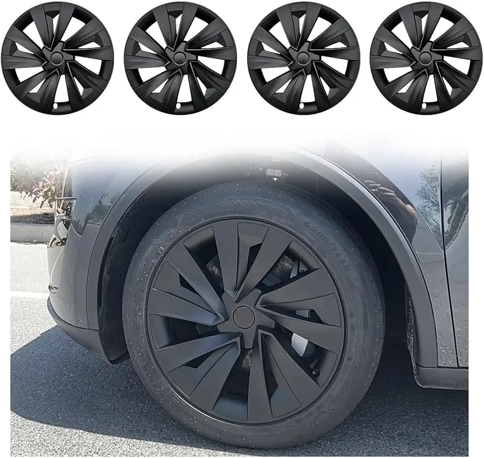 19 Inch Wheel Covers fits for 2025 2026 Tesla New Model Y Juniper