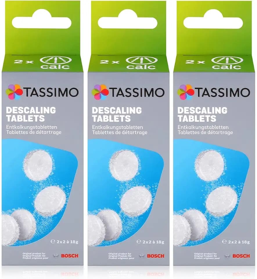 Tassimo Bosch Entkalkungstabletten, 3er-Pack