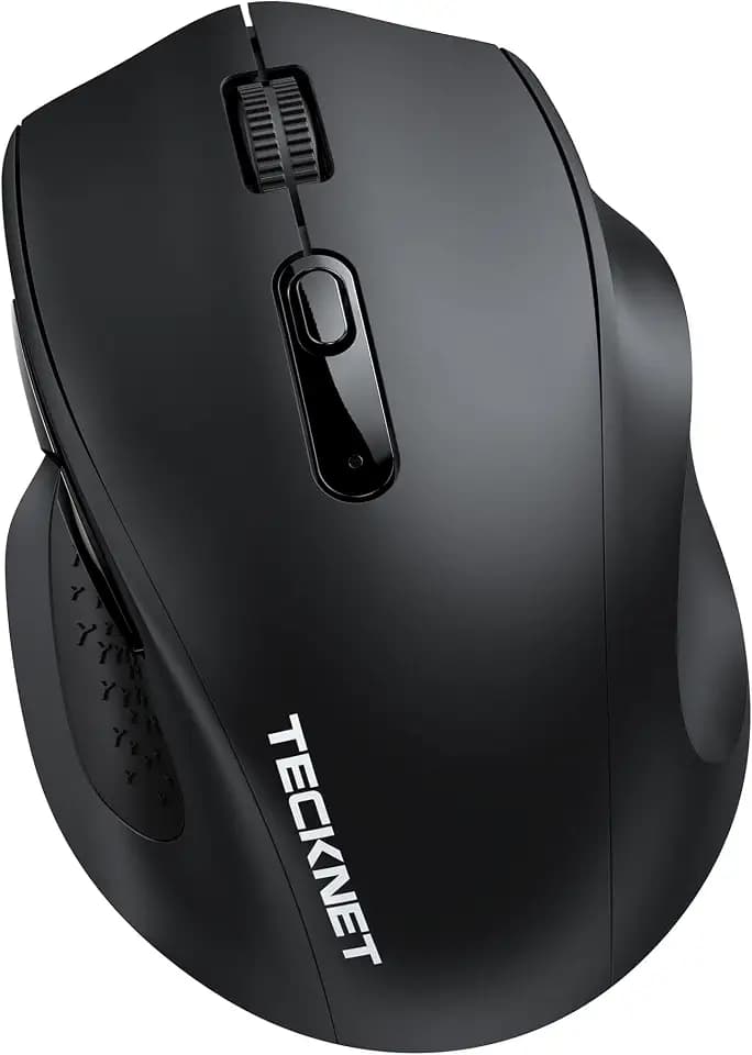 TECKNET Wireless Mouse for Laptop, Dual-Mode Bluetooth Wireless Mouse