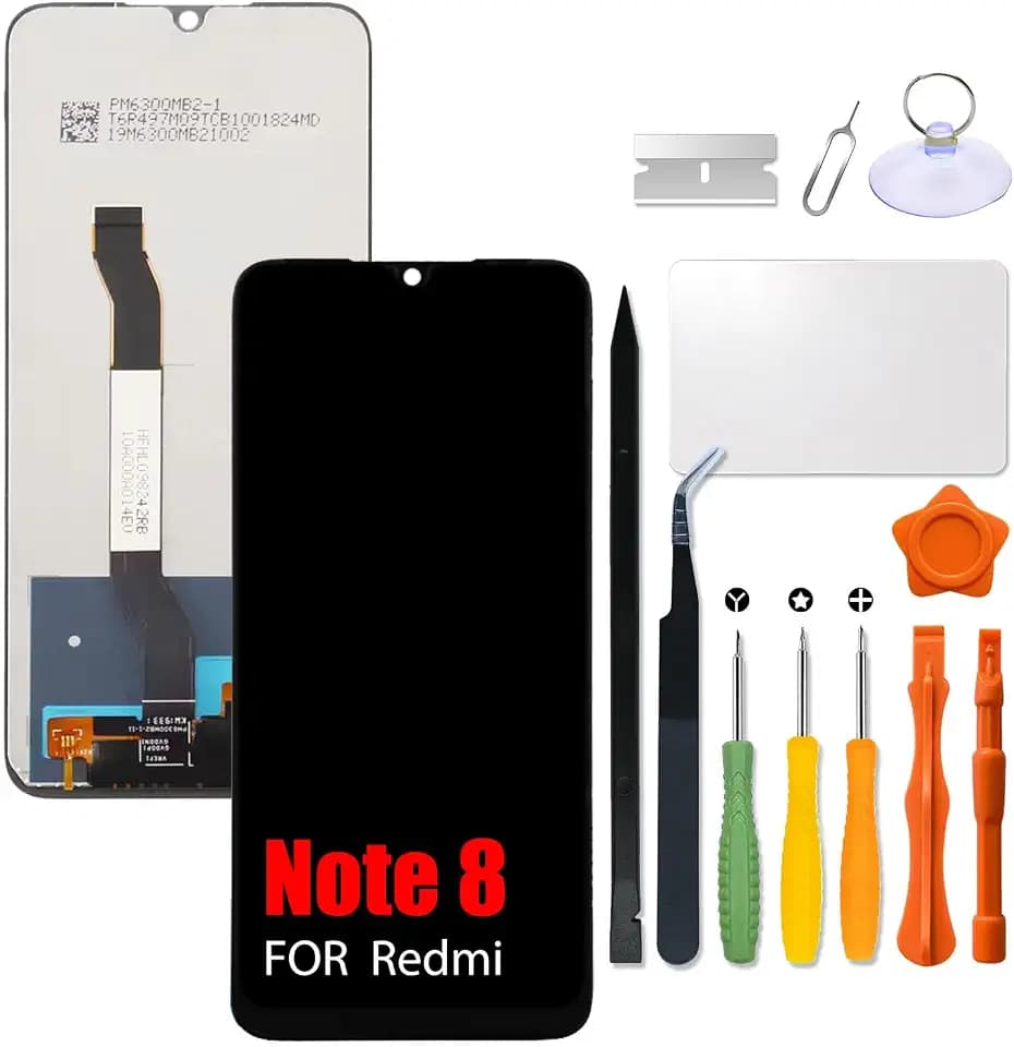 Replacement for Xiaomi Redmi Note 8 LCD Screen for Redmi Note8 M1908C3JH M1908C3JG M1908C3JI LCD Touch Screen Display Panel Digitizer Assembly with Repair kit