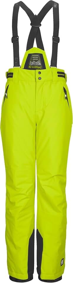 killtec Jungen Skihose mit abnehmbarem Latz KSW 214 Bys Ski Pnts