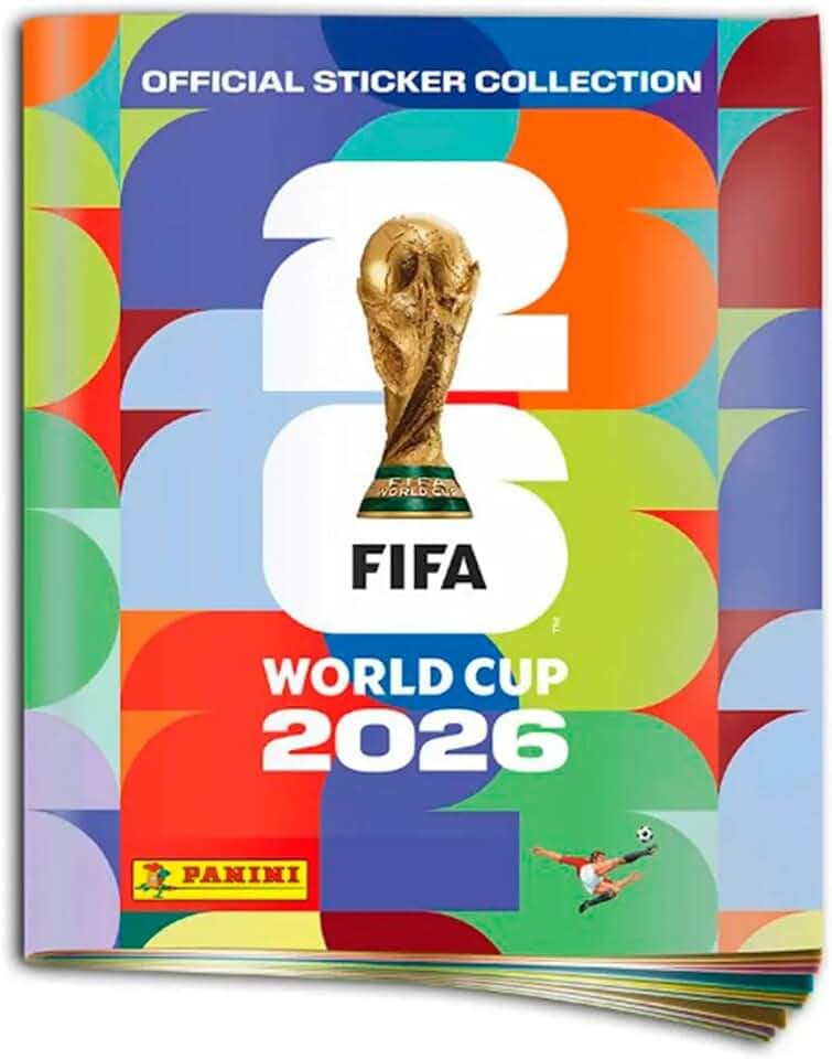 Panini FIFA World Cup 2026 Starter Pack Sammelkarten - offizielles Album + erste Umschläge Kollektion WM 2026 - Offizielle Kollektion Panini