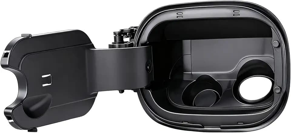 JINGKE 84745944 Fuel Tank Filler Pipe Housing Fit for 2019-2025 Chevy Silverado 1500，Only Fit Chevrolet Gas 6.6 FT Bed Gas Cap Fuel Door Pocket Assembly Replace# 84492771, 84745974