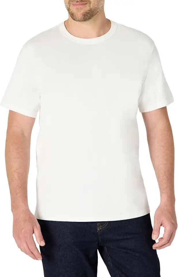 Amazon Essentials Men's Relaxed-Fit Heavyweight Cotton T-Shirt, Loose Fit