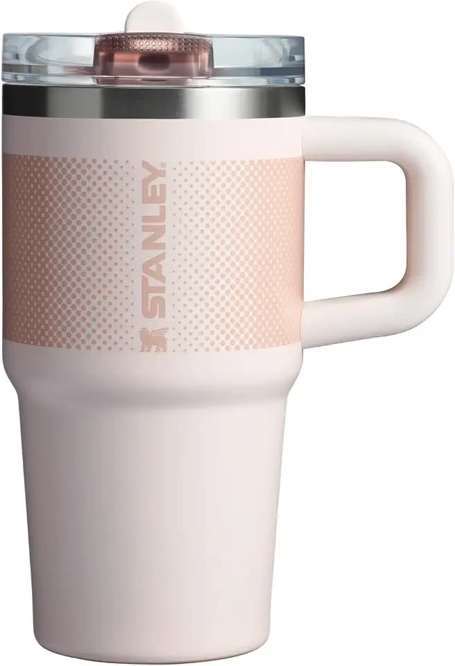 STANLEY Quencher ProTour Flipstraw Tumbler, 20 oz, Rose Quartz - Fade