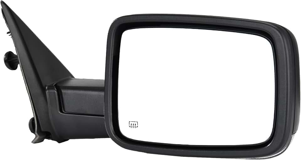 DWVO Right Side Towing Mirrors Fit 09-16 Ram 1500, 10-16 Ram 2500 3500 4500
