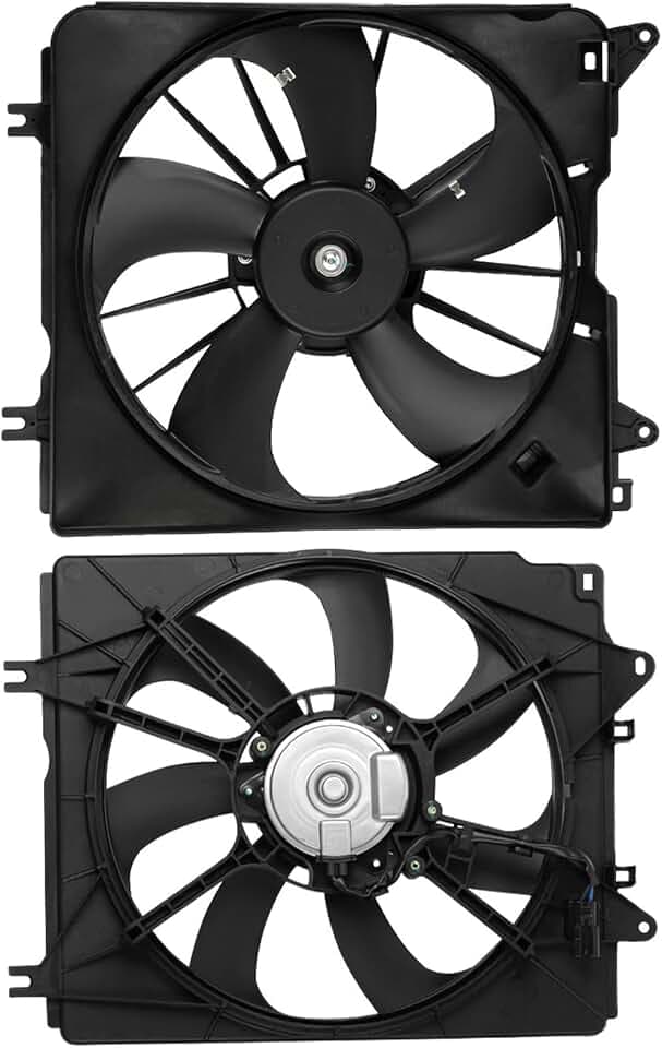611550 601550 Radiator Cooling Fan Assembly Fits for 2017 2018 2019 2021 2022 Honda CR-V CRV 1.5L HO3115169 HD60075A