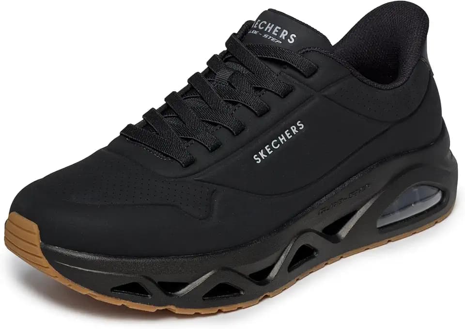 Skechers Men's Uno Glide-Step - Glide on Air Hands Free Slip-ins