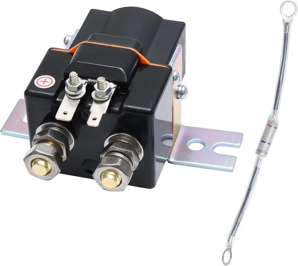 MaySpare 48V Golf cart Solenoid,4 Terminal Solenoid Coil, Albright Solenoid for Club Car 95-Up DS and 04-08 Precedent Golf Carts 101908701,102774701