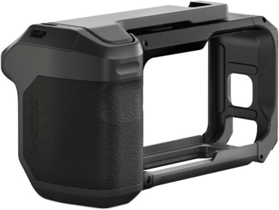 GoPro Point-and-Shoot-Griff (Ergonomisch | Robust | Anpassbar/Für Mission 1-Serie) – Offizielles GoPro-Zubehör