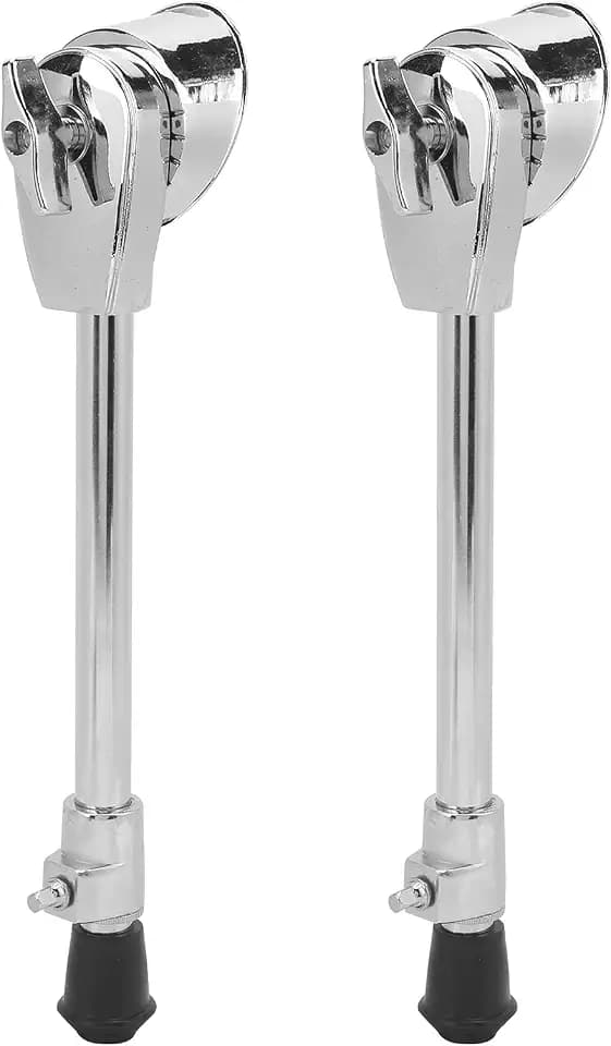 Ein Paar Bass Drum Beine Stabile Einstellbare Metall für Jazz Drum Set