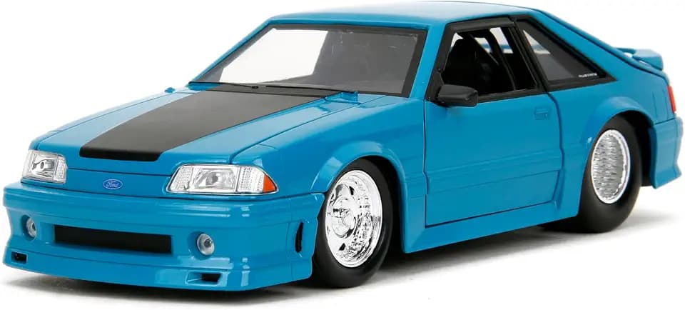 Fast & Furious Jada Ford Mustang GT 1:24 Druckguss-Modellauto, Spielzeug für Kinder und Erwachsene, Sammel- und Spielfahrzeug