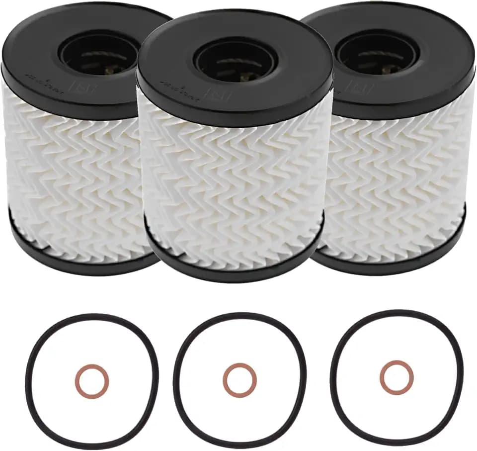 Hoypeyfiy Engine Oil Filter Kit 11427622446 With O-Ring For Mini Cooper Hardtop R56/LCI 2007-2013, Countryman R60 2011-2016, Paceman R61 2013-2016