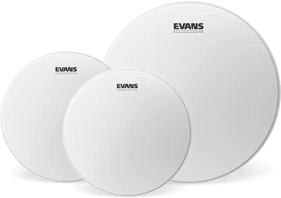Evans G2 Coated Fusion Tompack Drumheads 10, 12, 14"