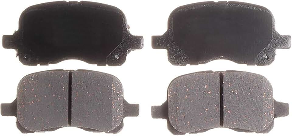 ACDelco Silver 14D741CH (19313813) Ceramic Front Disc Brake Pad Set