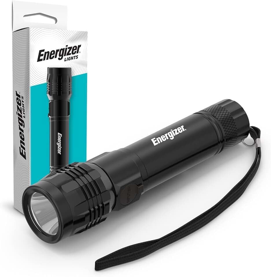 Energizer Wiederaufladbare LED Taktische Taschenlampe, Ultra Hell Hoch