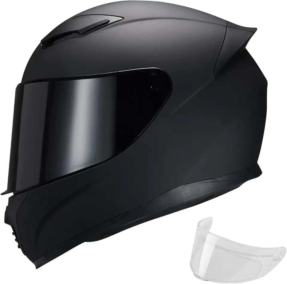 Full Face Motorcycle Helmet WS-607 DOT Approved for Adults