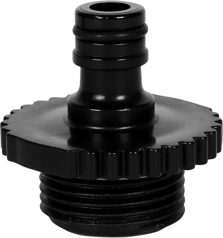 Original Einhell Adapter 33,3 mm AG (Pumpen-Zubehör, passend für 33,3 mm / 1 Zoll Pumpen-Innengewinde, zum Anschluss eines Gartenschlauchs)