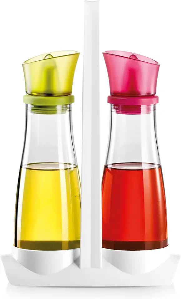 Tescoma Essig und Ölflaschen Set Vitamino 250 ml aus Borosilikatglas