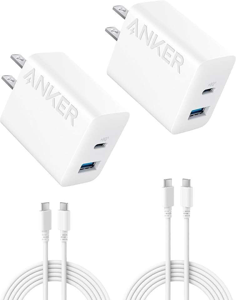 Anker Phone Charger, 20W USB C Charger Block, Type C Charger Fast Charging