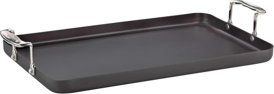 Cuisinart Chef's Classic™ Nonstick Hard Anodized 13" x 20" Double Burner Griddle
