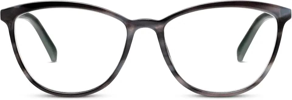 Peepers by PeeperSpecs womens Bengal Cat-Eye Blue Light Blocking Reading Glasses
