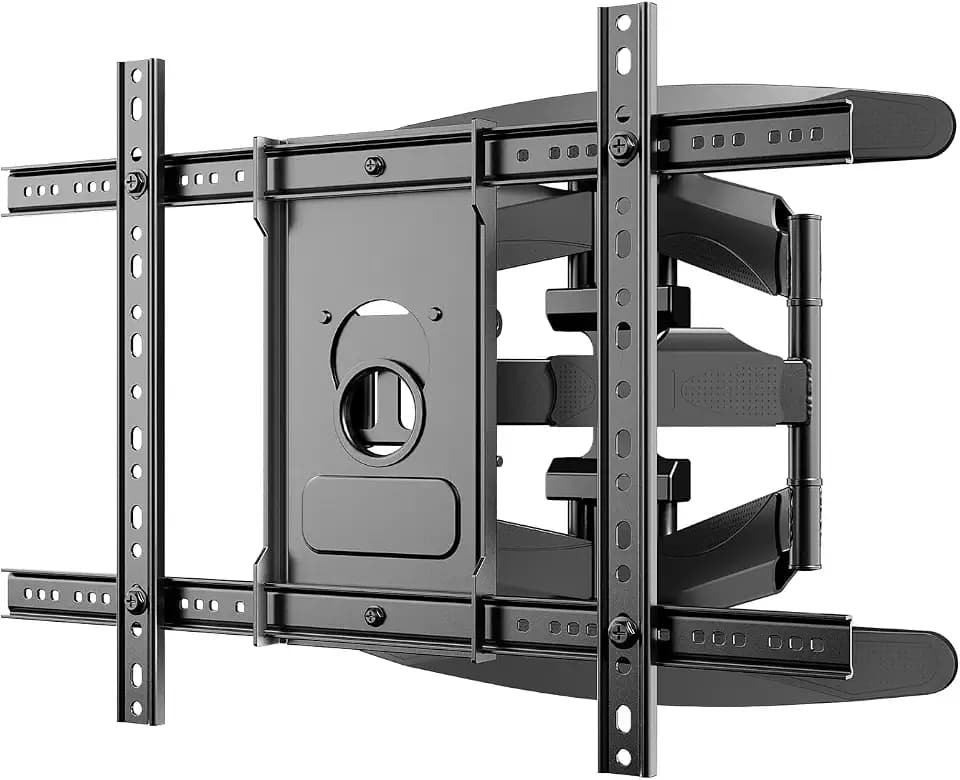 Sylvox Full Motion TV Wall Mount, TV Mount Bracket for 40-75 inch TVs, Dual Articulating Arms, Swivel and Tilt, Max VESA 600x400mm, Holds Up to 150lbs