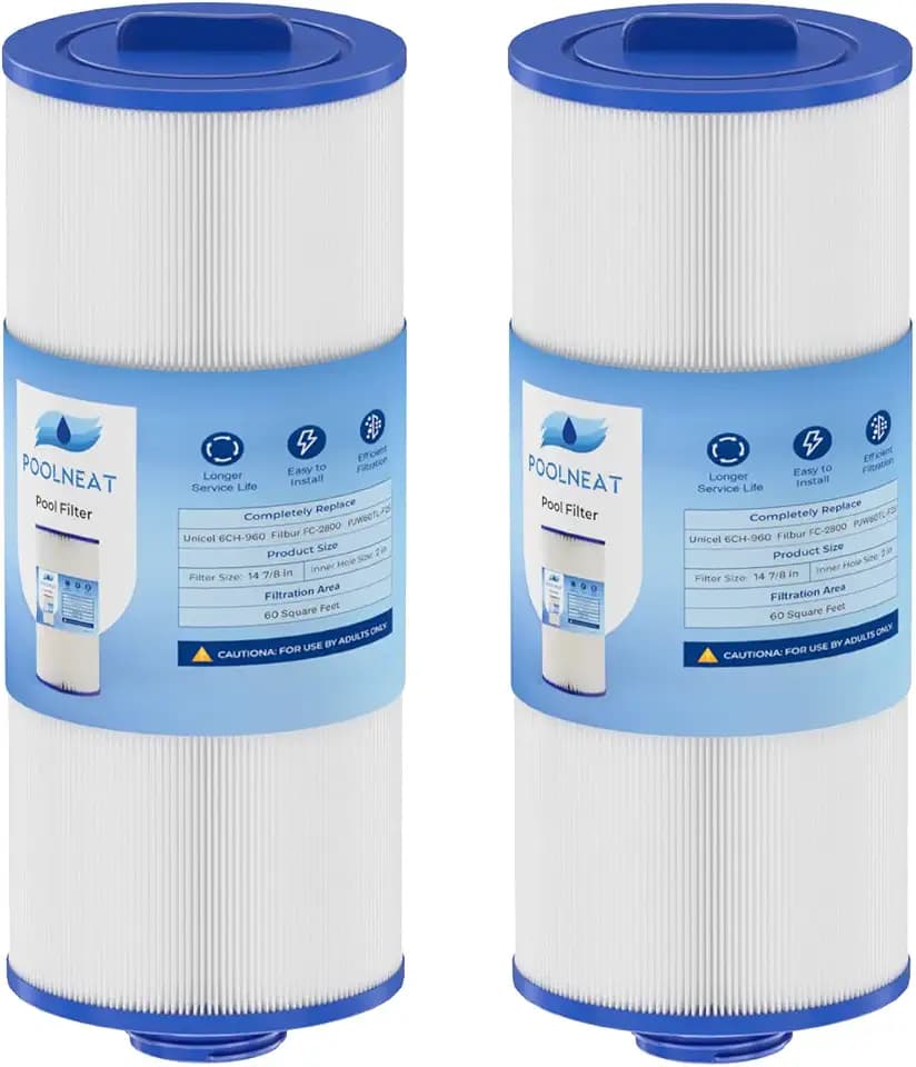 14081 Spa Filter Replacement for Jacuzzi J300, J400, 60 Sq.ft