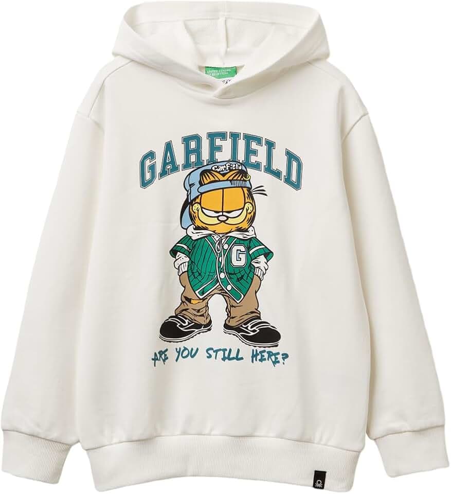United Colors of Benetton Unisex Kinder Maglia C/CAPP. M/L 3unic204y Kapuzenpullover (1er Pack)