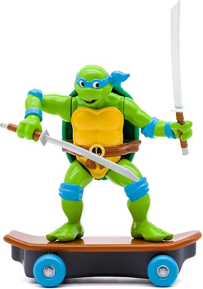 TEENAGE MUTANT NINJA Turtles 5" Sewer Shredders Leonardo Classic Edition Ages 3+ - Battle & Shred with Signature Katanas!