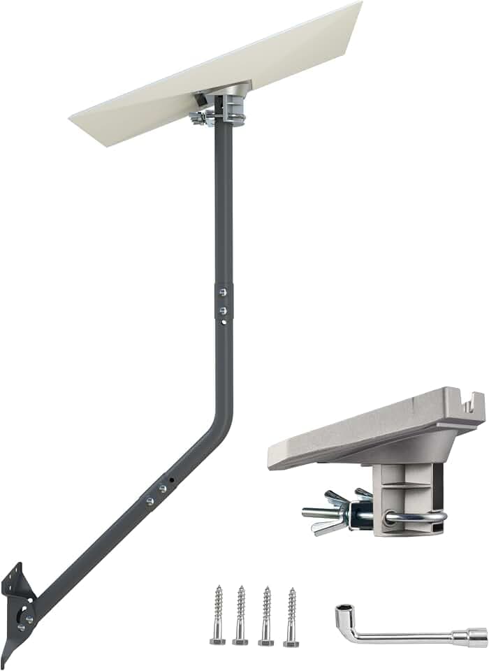 CEKAY Starlink Standard 4/4 X Mount Kit, 51 in Heavy-Duty J-Pole
