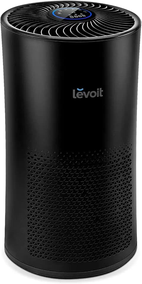 LEVOIT Luftreiniger mit CADR 400m³/h für große Räume, Luftfilter gegen Staub Pollen, Air Purifier Raumluftreiniger mit Luftqualitätssensor Auto Schlafmodus Timer für Allergiker Raucher
