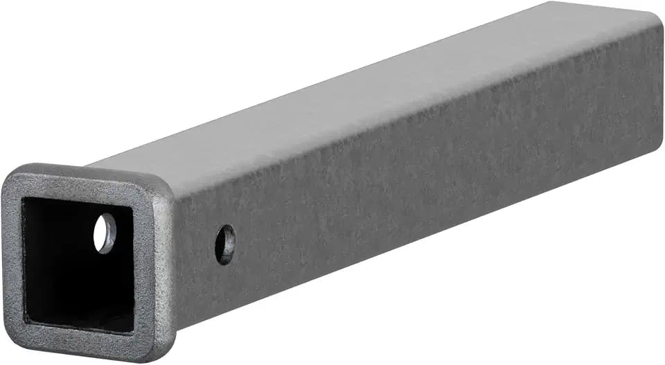 Curt Manufacturing 49180 18 in Receiver Tube 2 in X 2 in Raw Finish