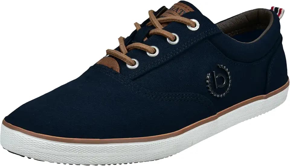 bugatti man Herren sportliche Schnürer, Männer Schnürhalbschuhe, Wechselfußbett