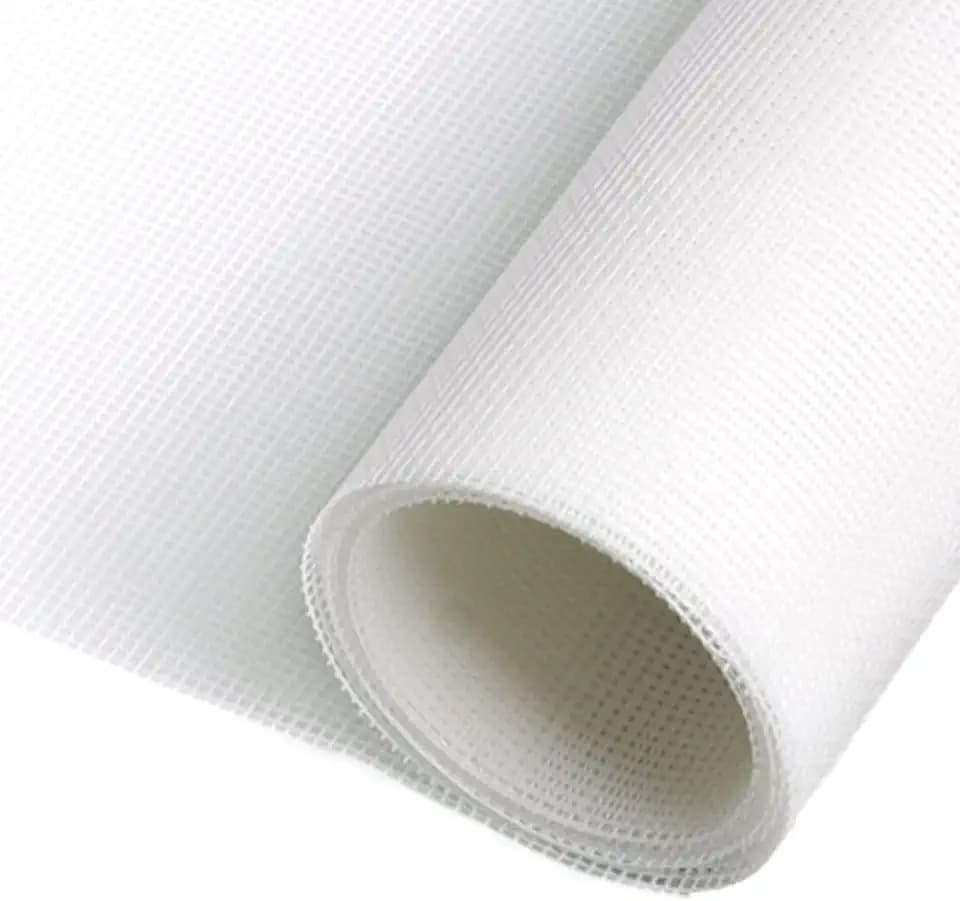 Fliegennetz Meterware 120 x 250 cm,Fiberglas Fliegengitter Fenster Mesh Gewebe Schneidbar Ersatznetz,DIY Insektenschutz Gaze Fenster, für Dachfenster, Terrassentür, Weiß