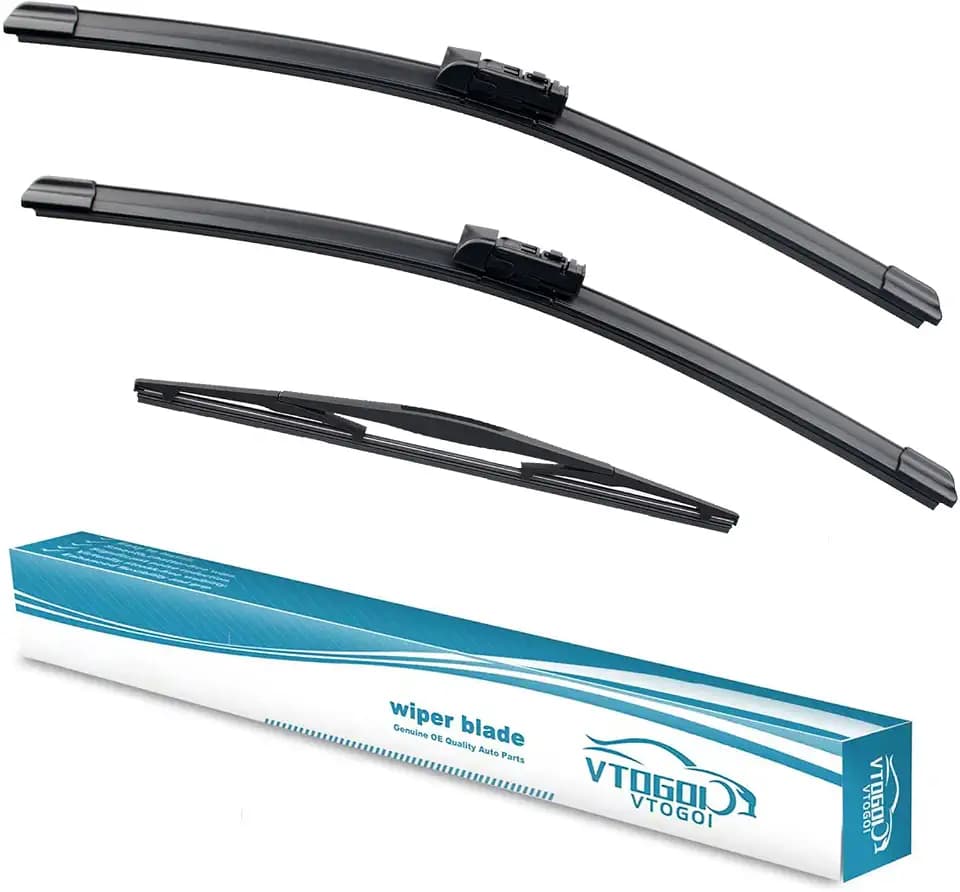 OEM Windshield Wiper Blades Replacement for Subaru Ascent 2019 2020 2021 2022 2023 2024 2025, All Weather Original Factory Quality Front & Rear Wipers Set 26"+20"+14" (Pack of 3)