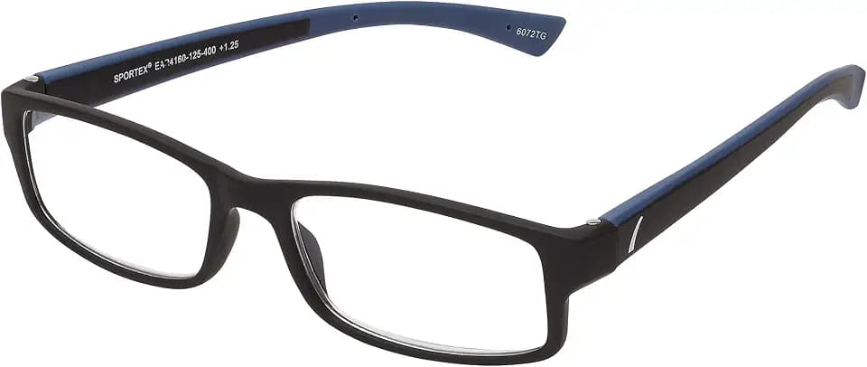 SPORTEX SAV Men's Ar4160 Reading Glasses - Flexible, Durable, Ultra-Lightweight, High-Performance Readers For Men