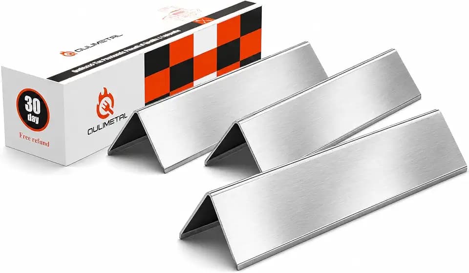 QuliMetal 15.3" Grill Flavorizer Bars for Weber Spirit 200 & II 200 Series