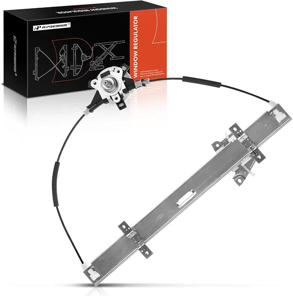 A-Premium Manual Window Regulator Front Driver Side Compatible with Chevy