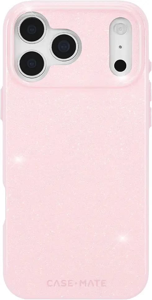 Case-Mate iPhone 17 Pro Max Case - Ballet Pink Twinkle