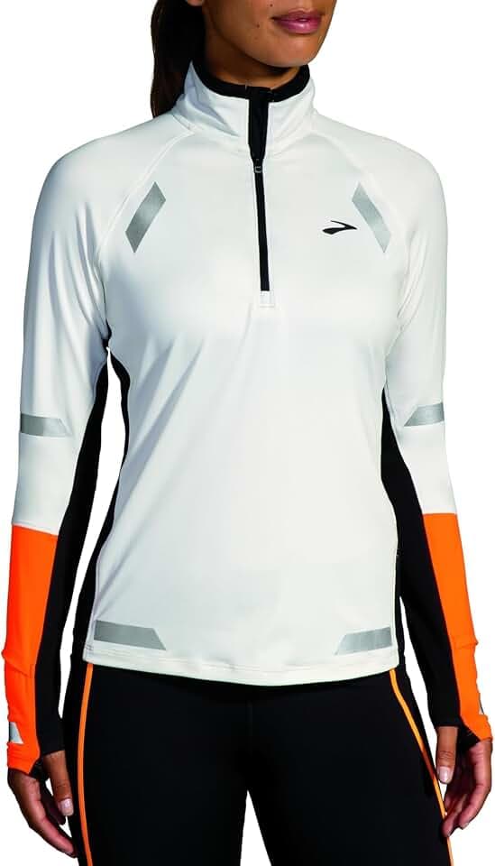 Brooks Damen Run Visible 1/2 Zip 2.0 Sweatshirt (1er Pack)