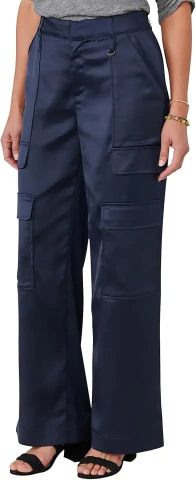 Democracy Women's Democracy Women's Ab Solution Skyrise Wide Leg Cargo