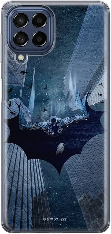 ERT Group Handyhülle für Samsung M33 5G Original und offiziell Lizenziertes DC Muster Batman 071 optimal an die Form des Handy angepasst, hülle aus TPU