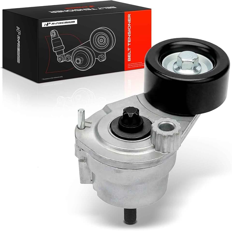 A-Premium Belt Tensioner Assembly with Pulley Compatible with Chevrolet