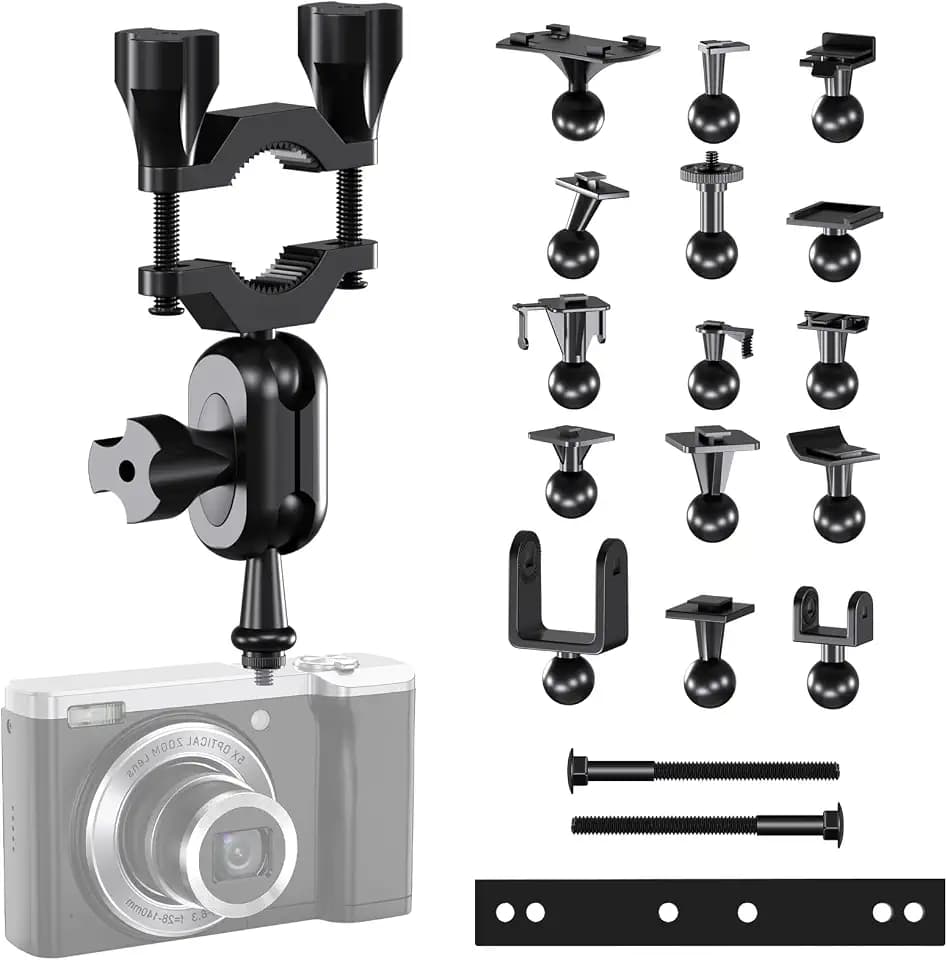 Dash Cam Mount,Rearview Mirror Bracket Installation Kit,16 Connectors