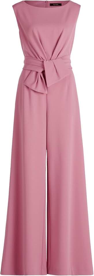 Vera Mont Damen Jumpsuit mit weitem Bein
