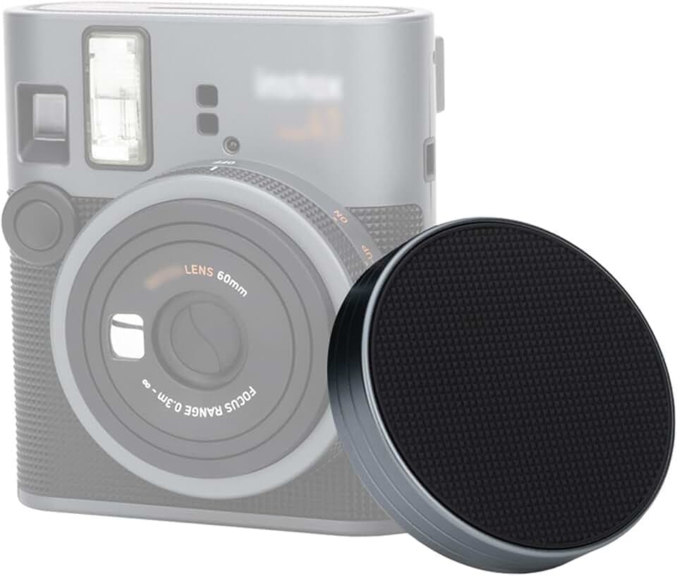 JJC Metall-Objektivdeckel für Fujifilm Fuji Mini 41 Sofortbildkamera