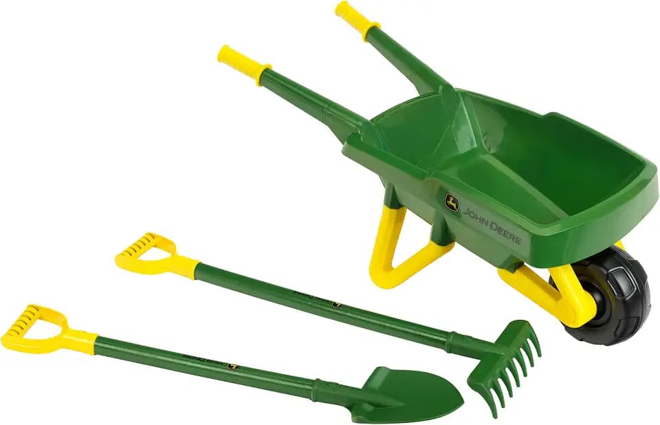 Theo Klein John Deere Schubkarren-Set Motorik-Spielzeug ab 3 Jahren