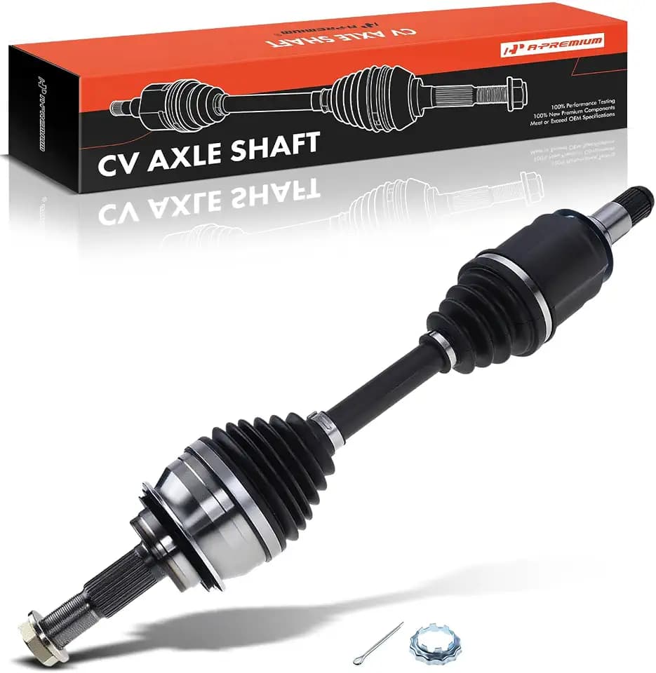 A-Premium Front CV Axle Shaft Assembly w/Heavy Duty Thermoplastic Boot