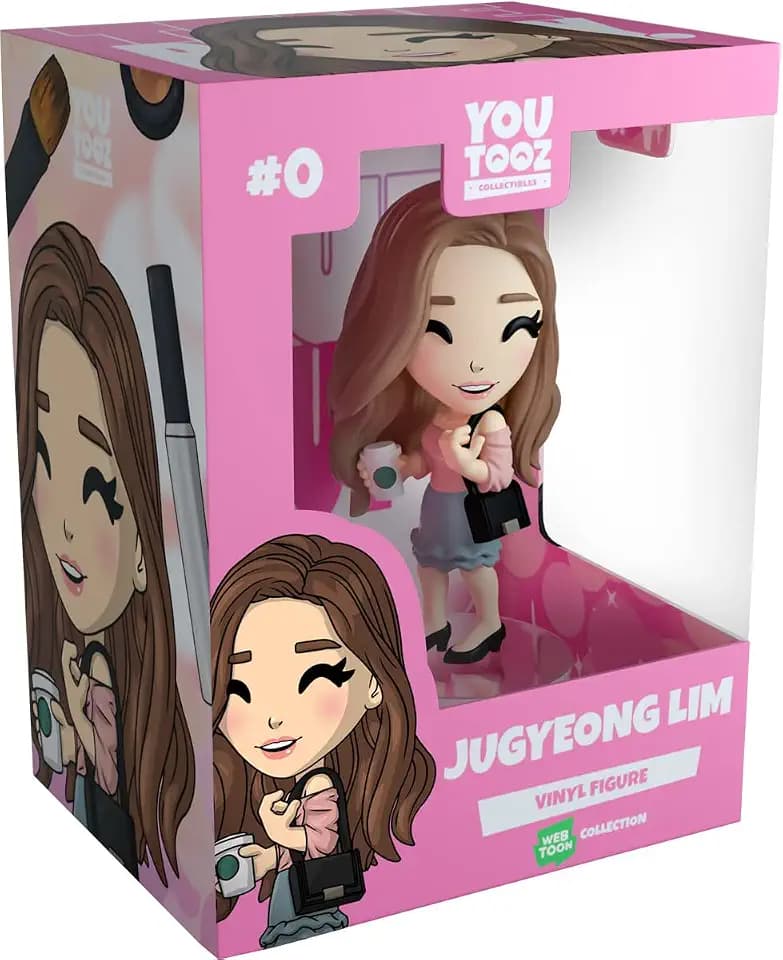 Youtooz Jugyeong 4.6" Vinyl Figure, Official Licensed Jugyeong Collectible from True Beauty Creators Collection